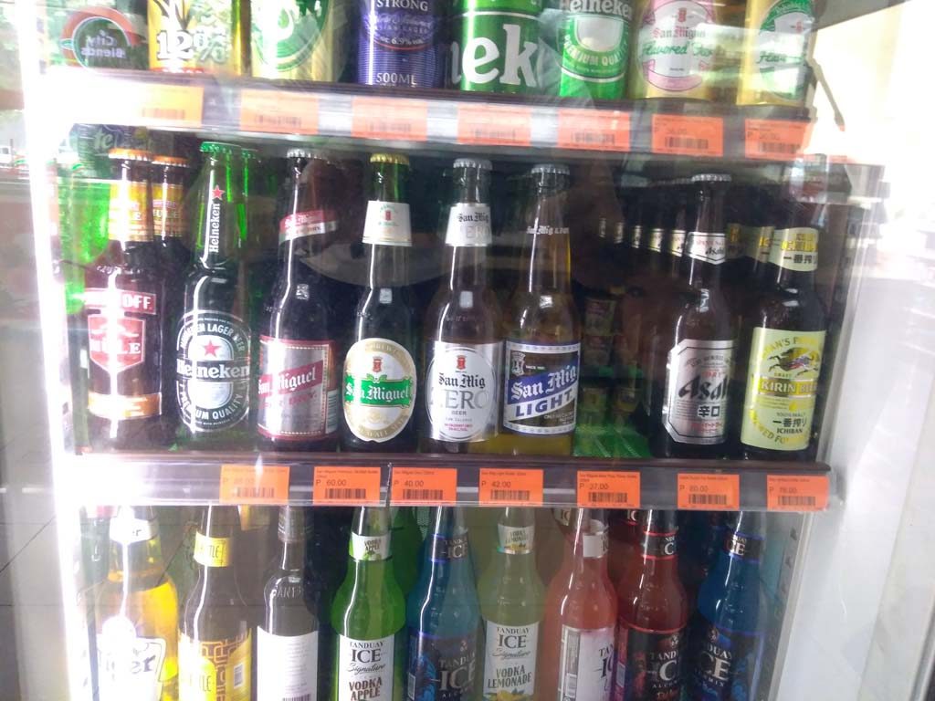 フィリピンの物価　ビールは安い